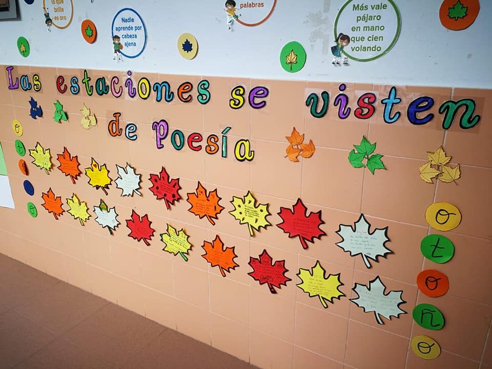 las estaciones se visten de poesia