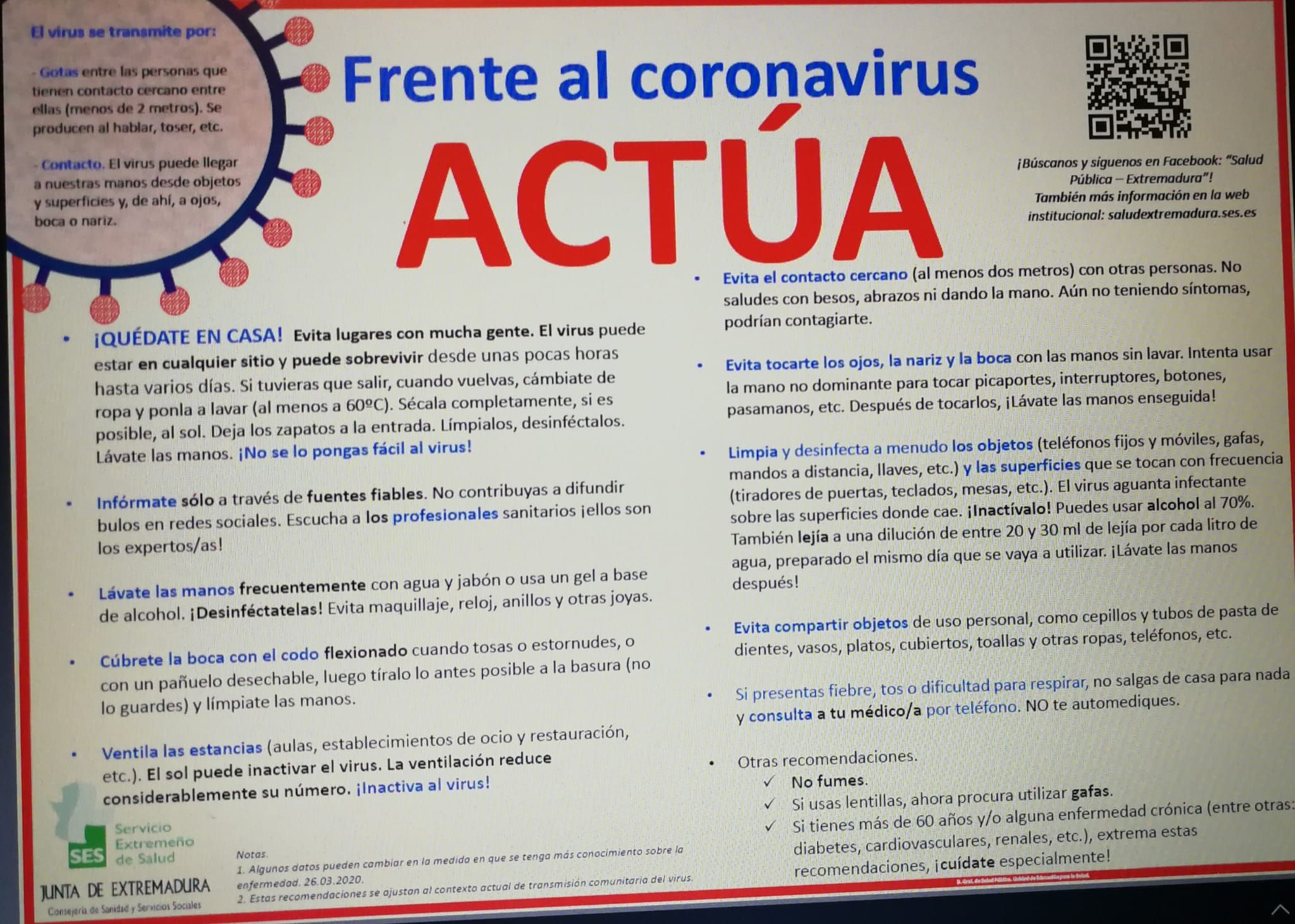 CARTEL INFORMATIVOS COVID 19