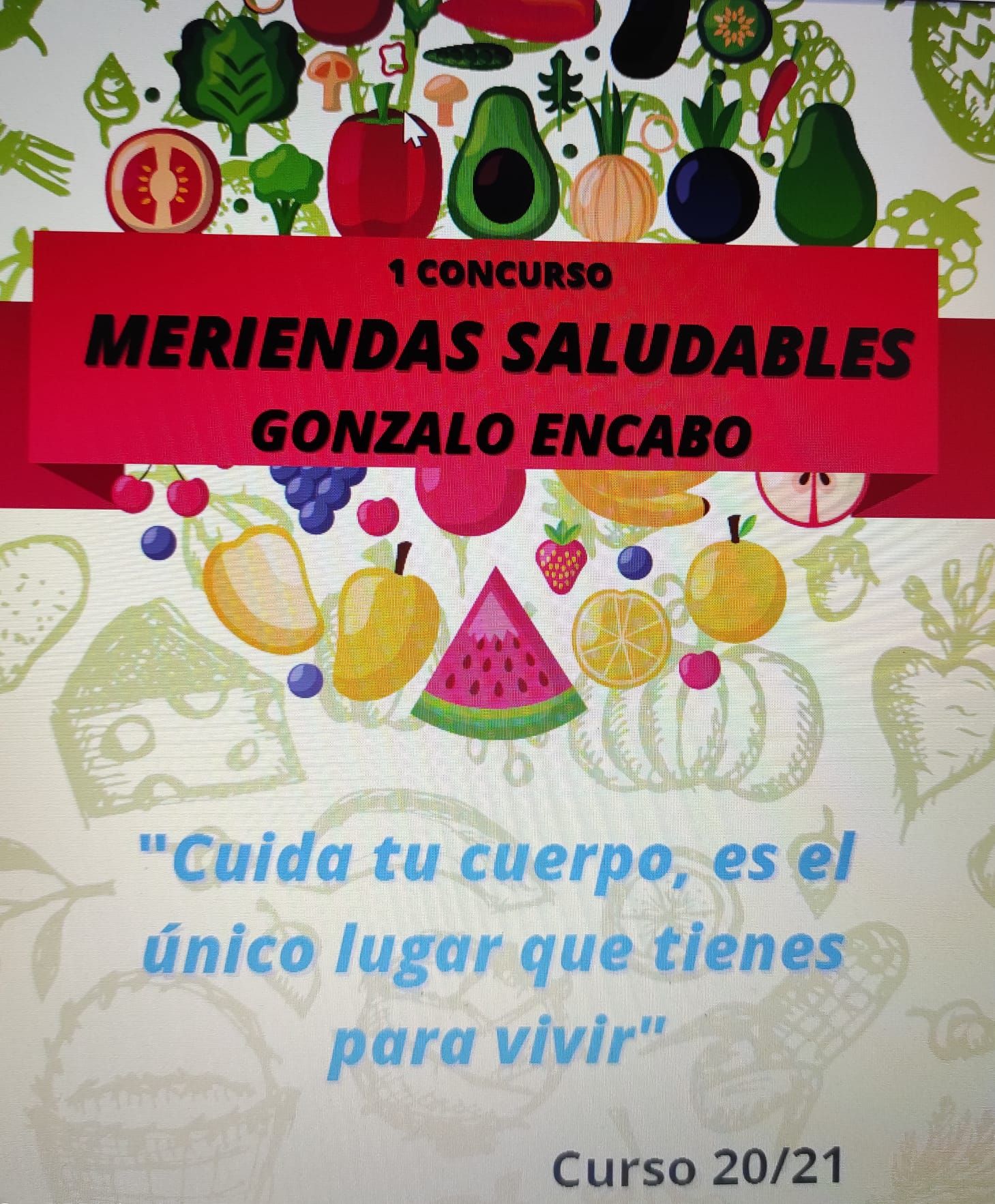 CARTEL 2020 21 CONCURSO COMIDA SALUDABLE