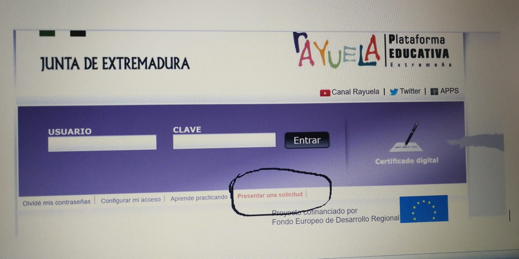 RAYUELA MATRICULACIÓN