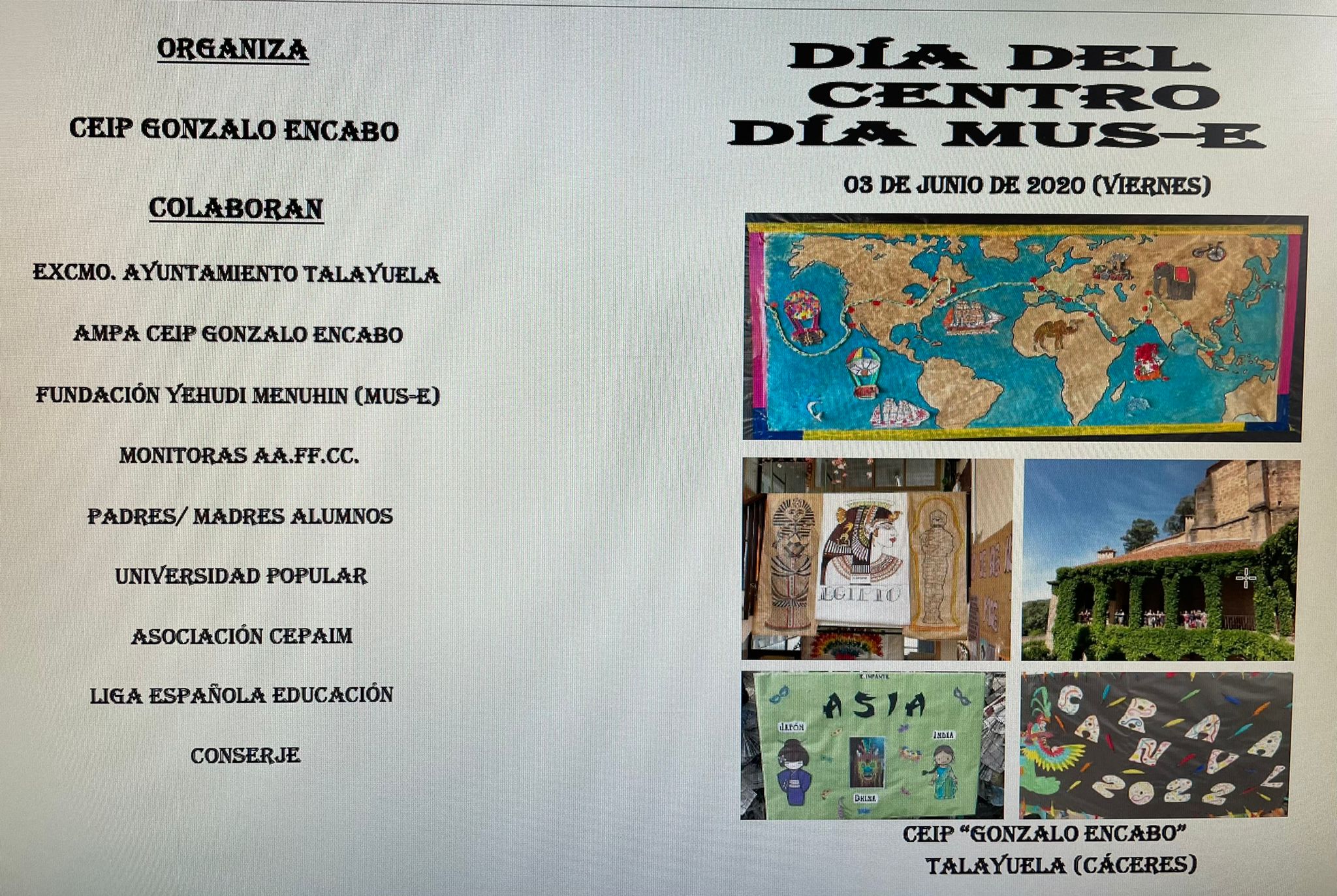 FOTO PROGRAMA DÍA CENTRO 2022